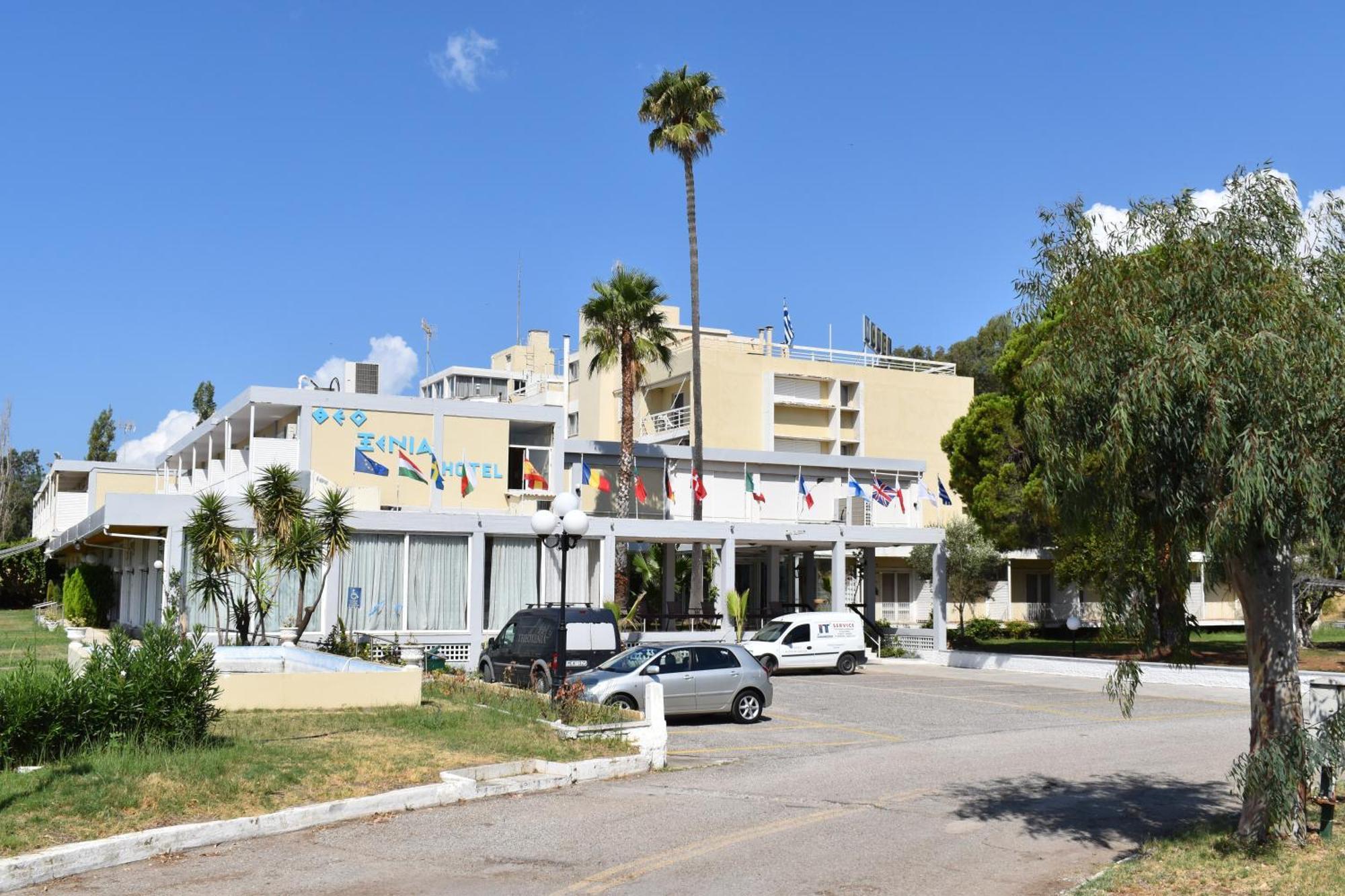 Hotel Theoxenia Mesolóngion Exteriör bild