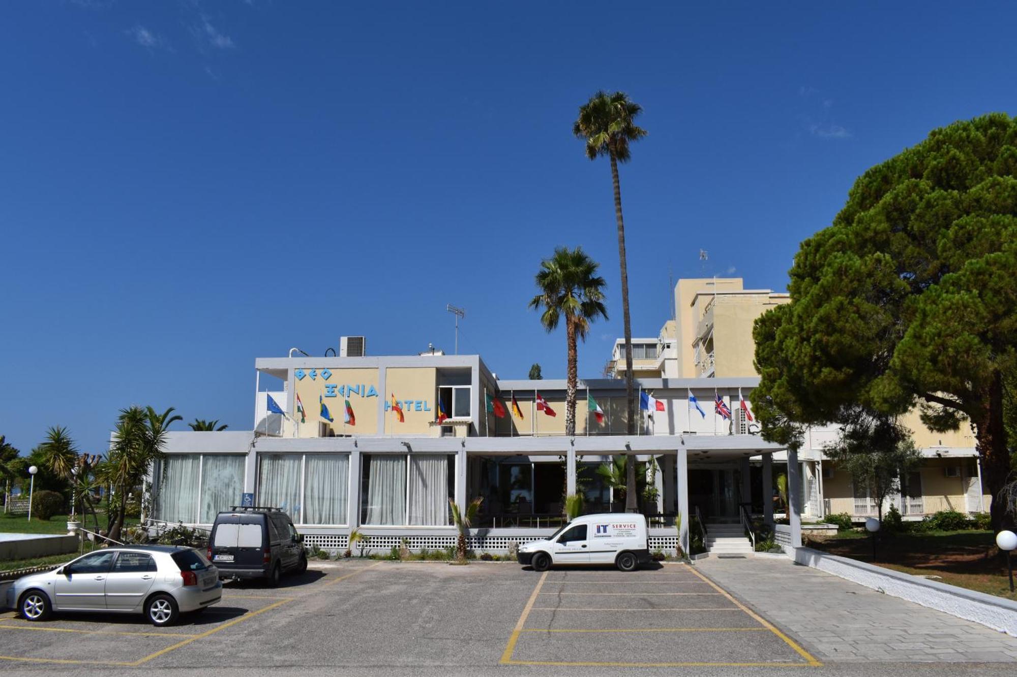 Hotel Theoxenia Mesolóngion Exteriör bild